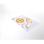 3Doodler Štartovacia šablóna pre 3D pero