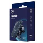3mk Držiak do auta Hardy MagCharger, 15W bezdrôtové nabíjanie, MagSafe