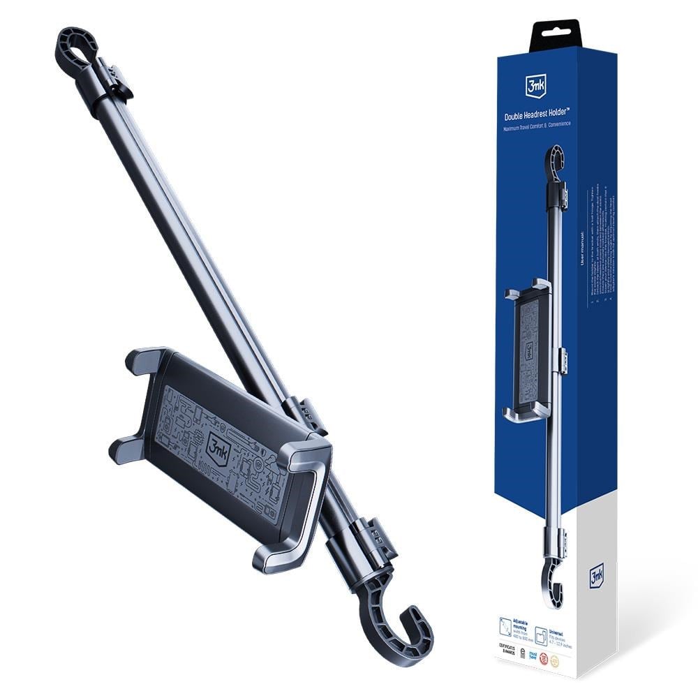 3mk držiak na opierku hlavy – Double Headrest Holder
