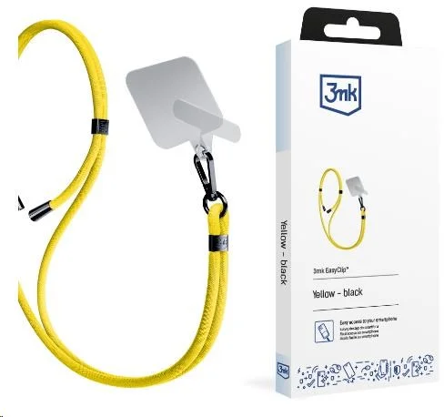 3mk EasyClip Yellow (čierna)