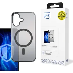 3mk Frosty MagCase Black pre iPhone 16
