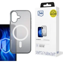 3mk Frosty MagCase White iPhone 16 Plus