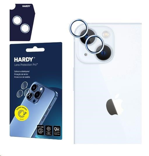 3mk HARDY Lens Protection Pro Apple iPhone 15/15 Plus, modré