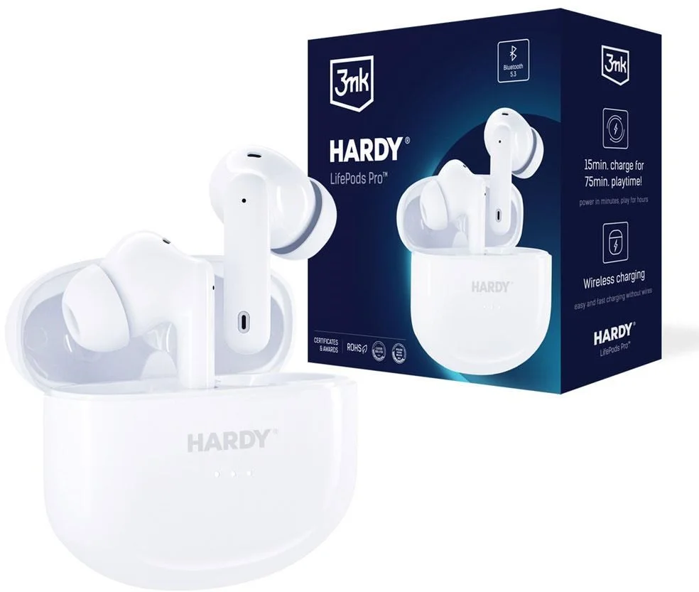 3mk HARDY LifePods Pro White