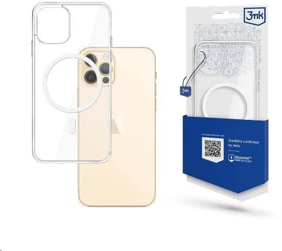 3mk MagCase ochranný kryt pre Apple iPhone 13, číry