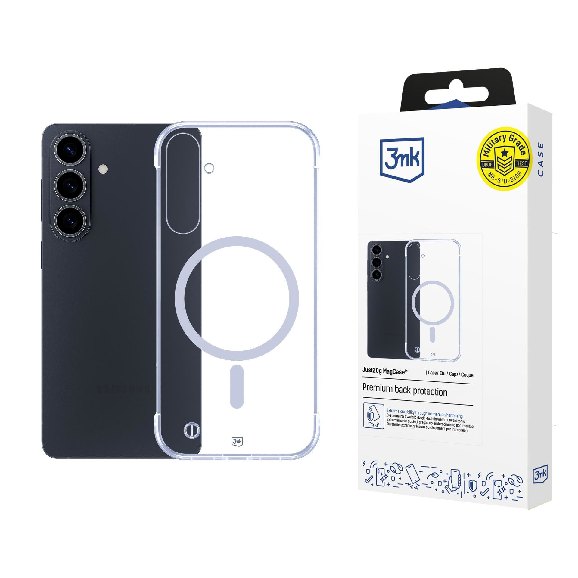 3mk ochranný kryt Just20g MagCase pro Samsung Galaxy S26
