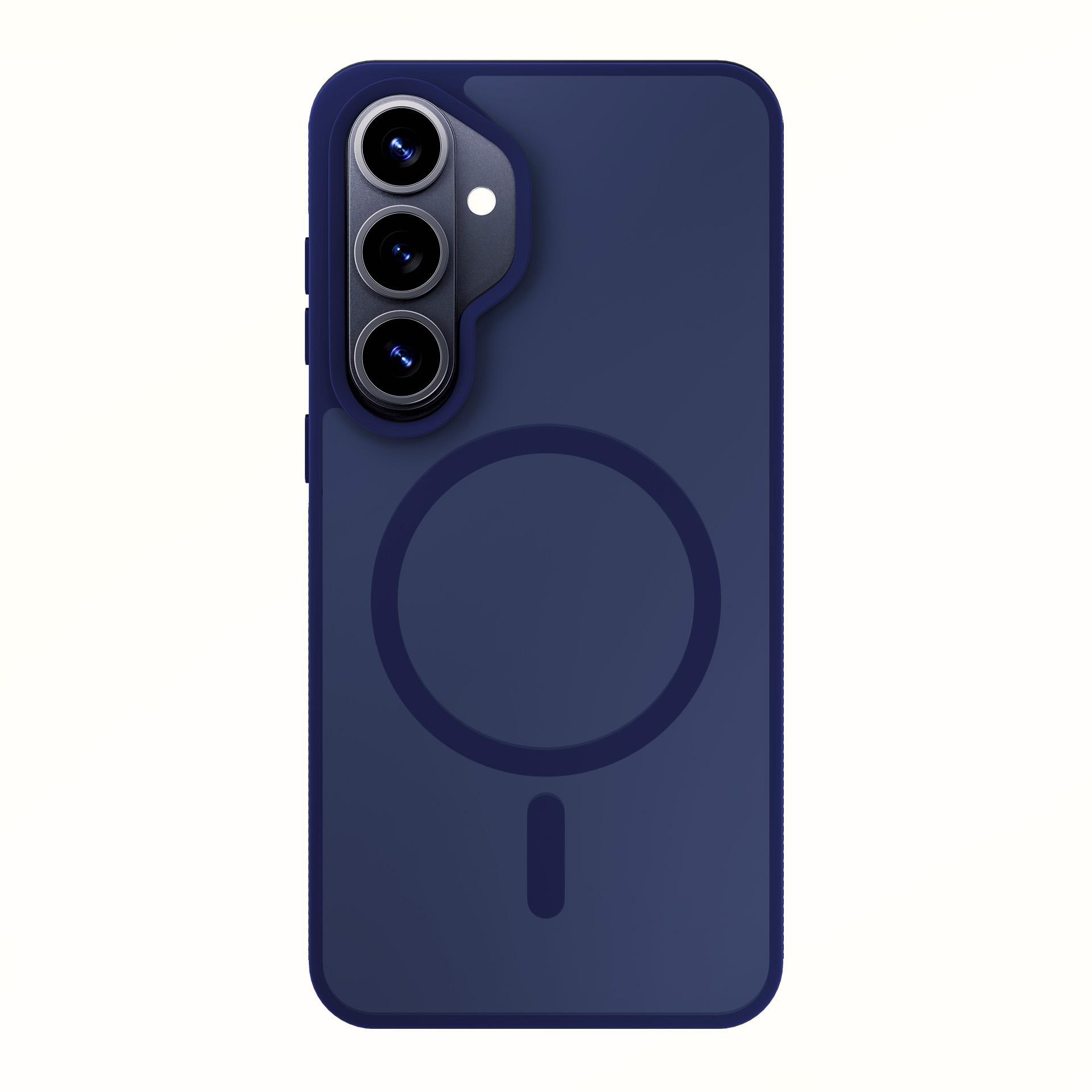 3mk ochranný kryt Smoke MagCase Blue pro Samsung Galaxy S26