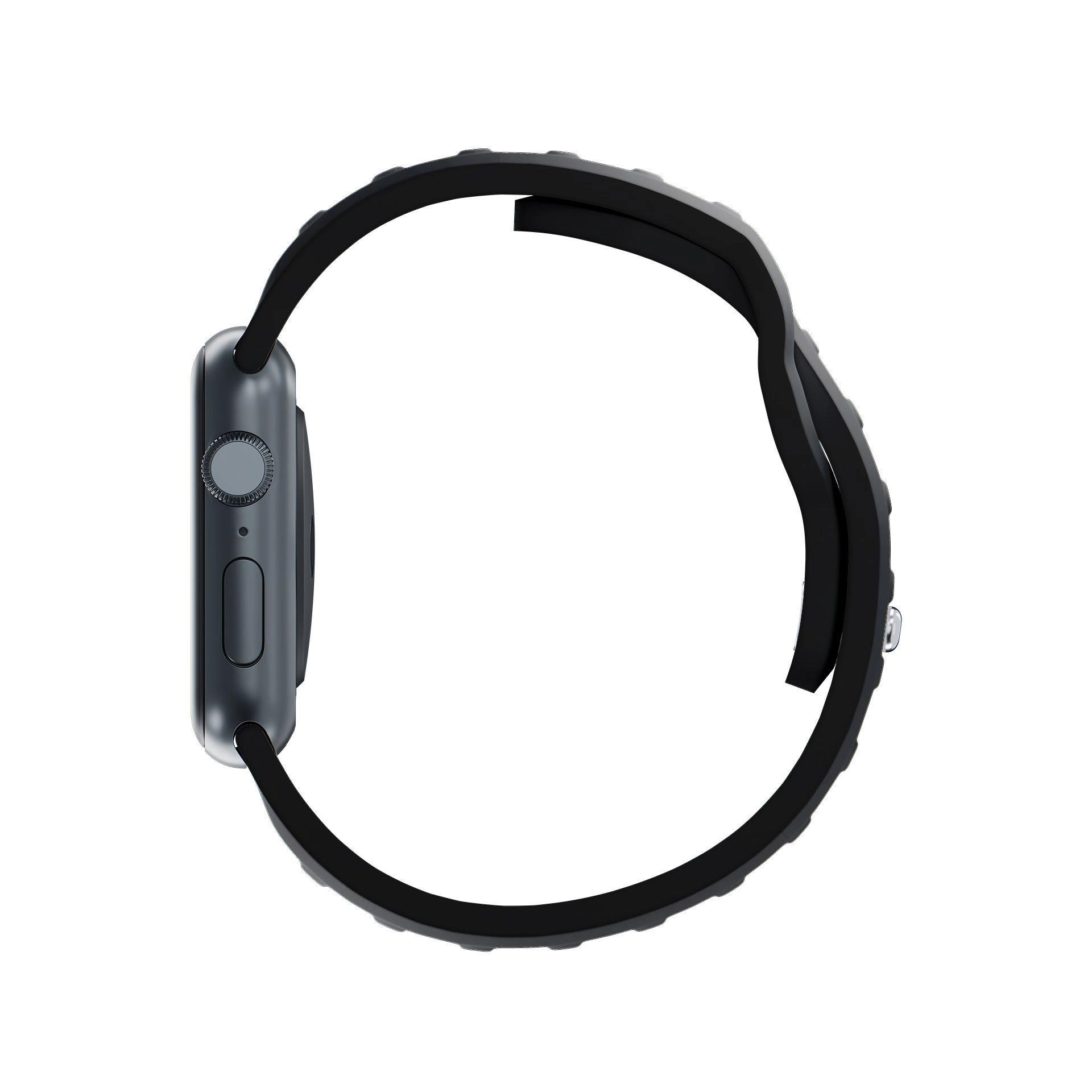 3mk Silikónový remienok pre Apple 38/40/41 mm Black
