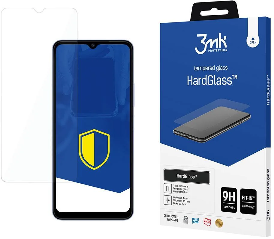 3mk tvrdené sklo HardGlass pre Apple iPhone 13 / 13 Pro / 14, čierne