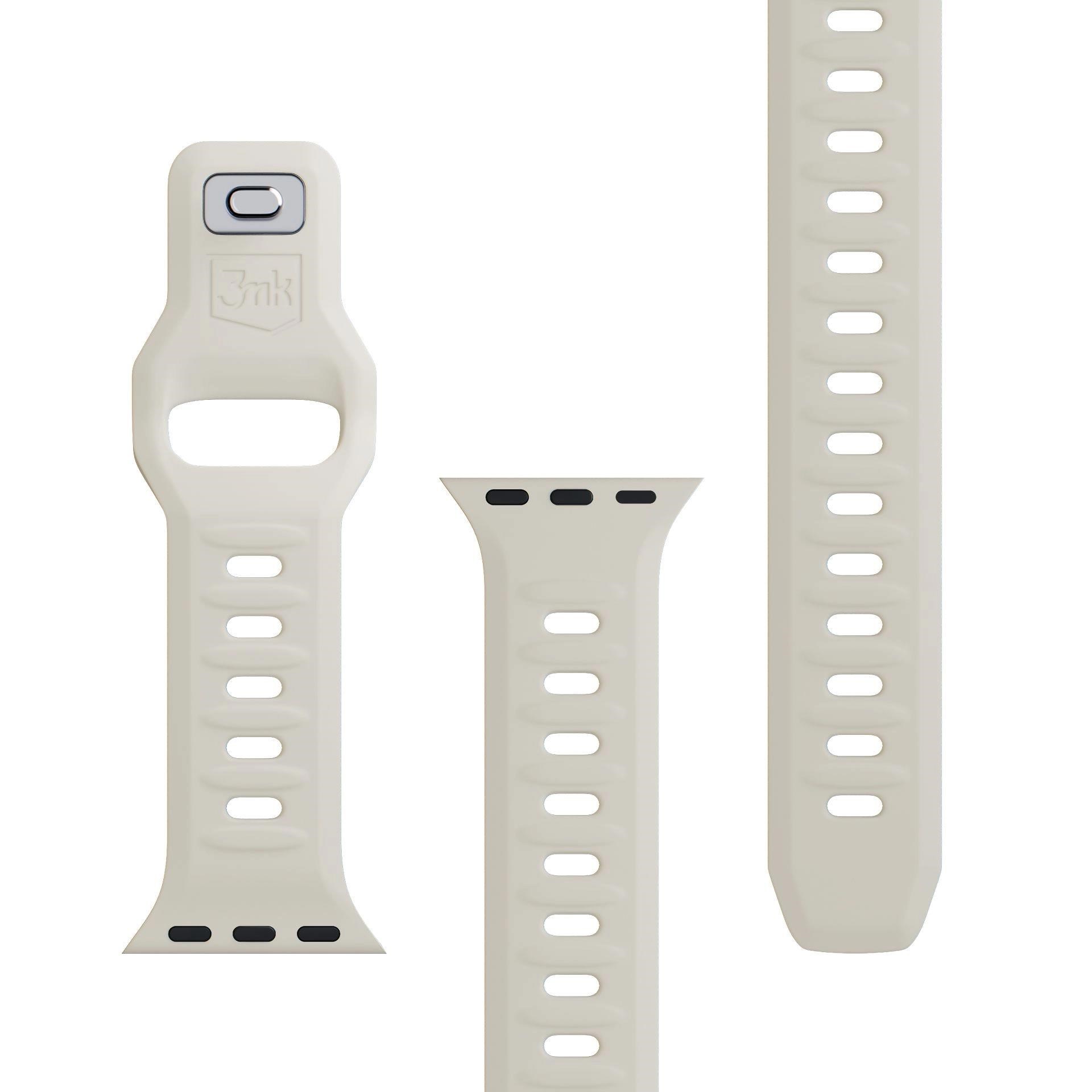 3mk Watch Strap Apple Watch 42/44/45/49 mm, Nude