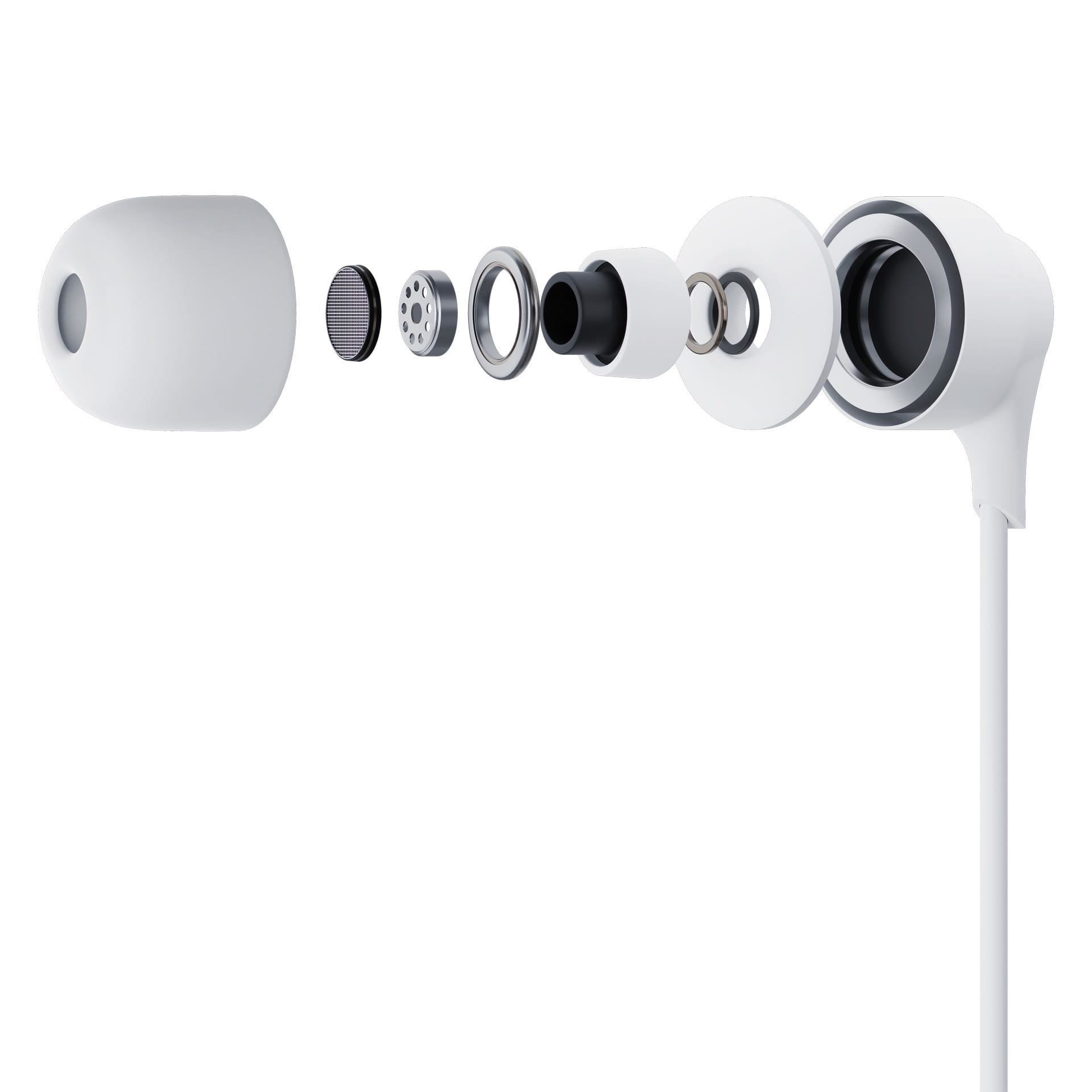 3mk Wired Earphones USB-C, bílá