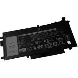 4-článková 60Wh Li-Ion batéria DELL pre Latitude 7389/7390 2-in-1/5289