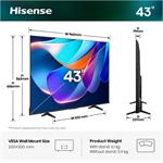 43" HISENSE 43A6S (2026)