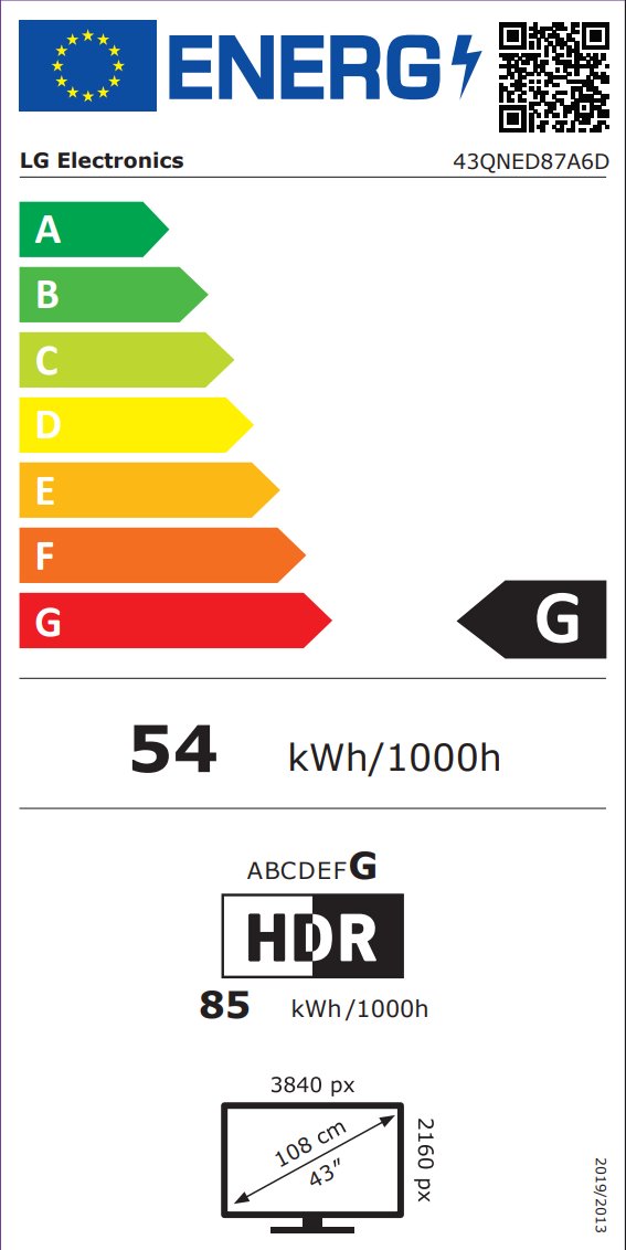 43" LG 43QNED87A6D (2025)