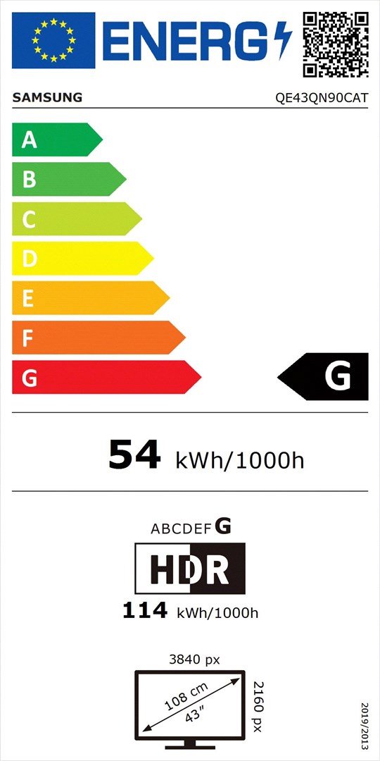 43" Samsung QE43QN90C (2023)