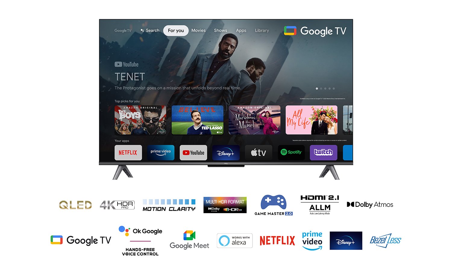 43" TCL 43C645