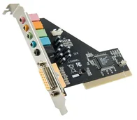 4World Sound card C-Media CMI8738, 6-kanál, PCI