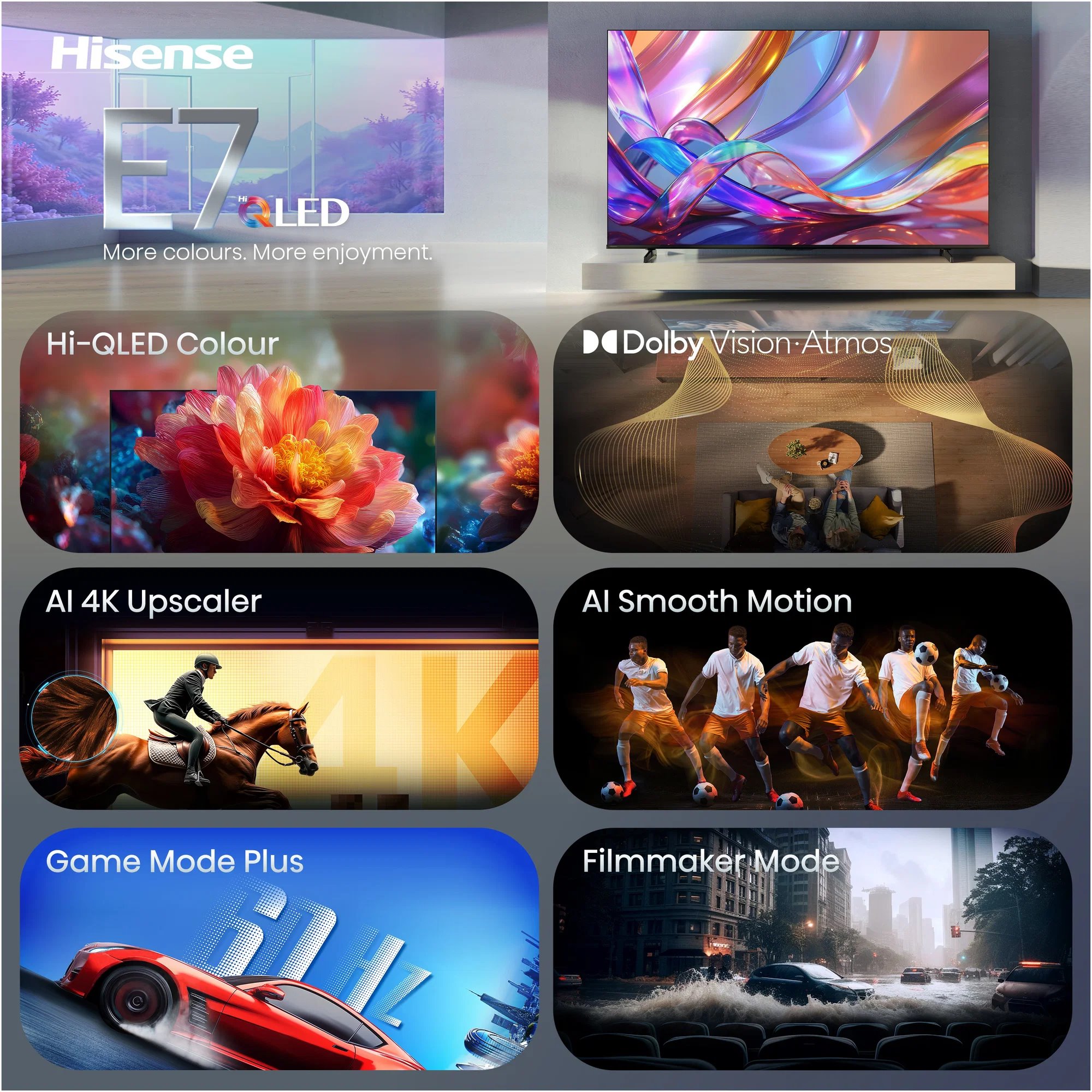 50" HISENSE 50E7S (2026)