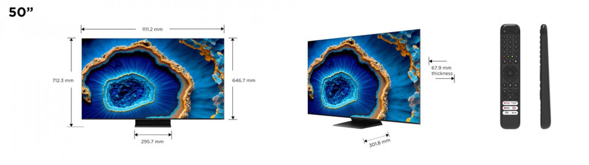 50" TCL 50C803