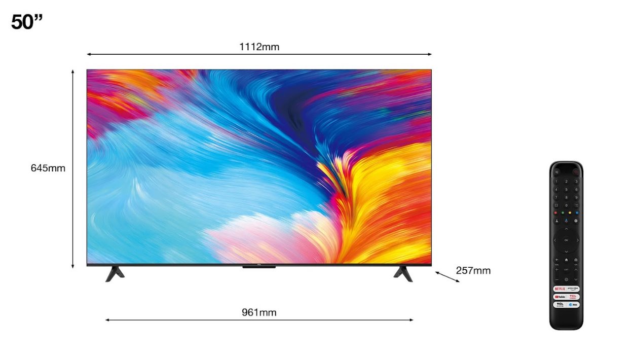 50" TCL 50P635
