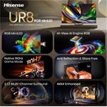 55" HISENSE 55UR8S (2026)
