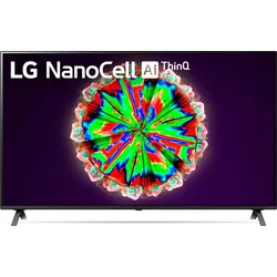 55" LG 55NANO80 55'' LG NanoCell TV, webOS Smart TV, Nano barvy a lokální stmívání, webOS SMART TV + HbbTV, propojení s mobilem, LG ThinQ - Televize LED