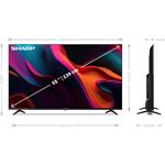55" Sharp 55GL4260E GOOGLE FRAMELESS UHD TV
