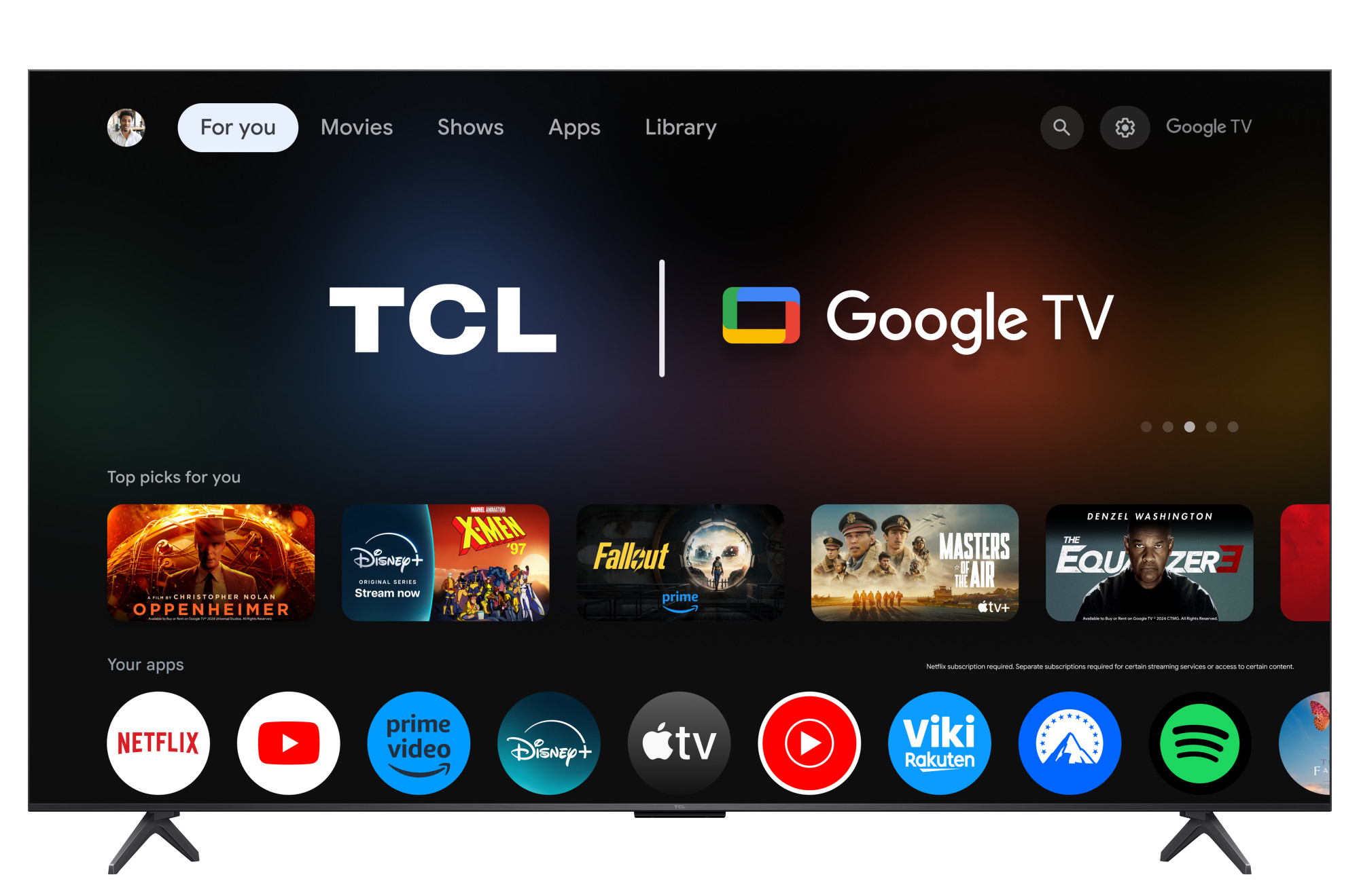 55" TCL 55Q6C