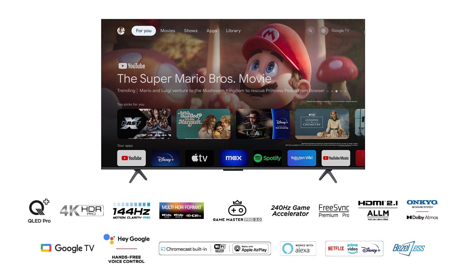 55" TCL 55T8B