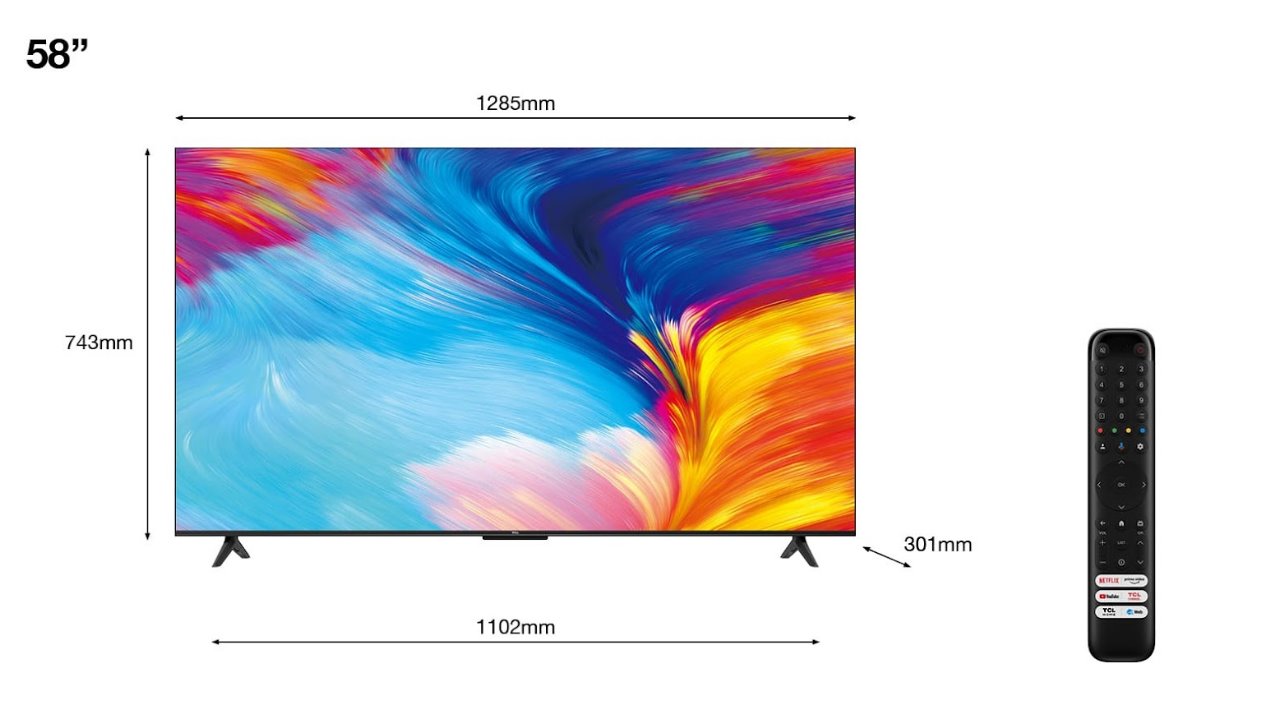 58" TCL 58P635