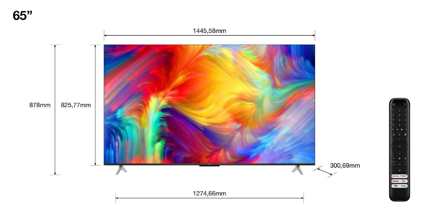 65" TCL 65P638