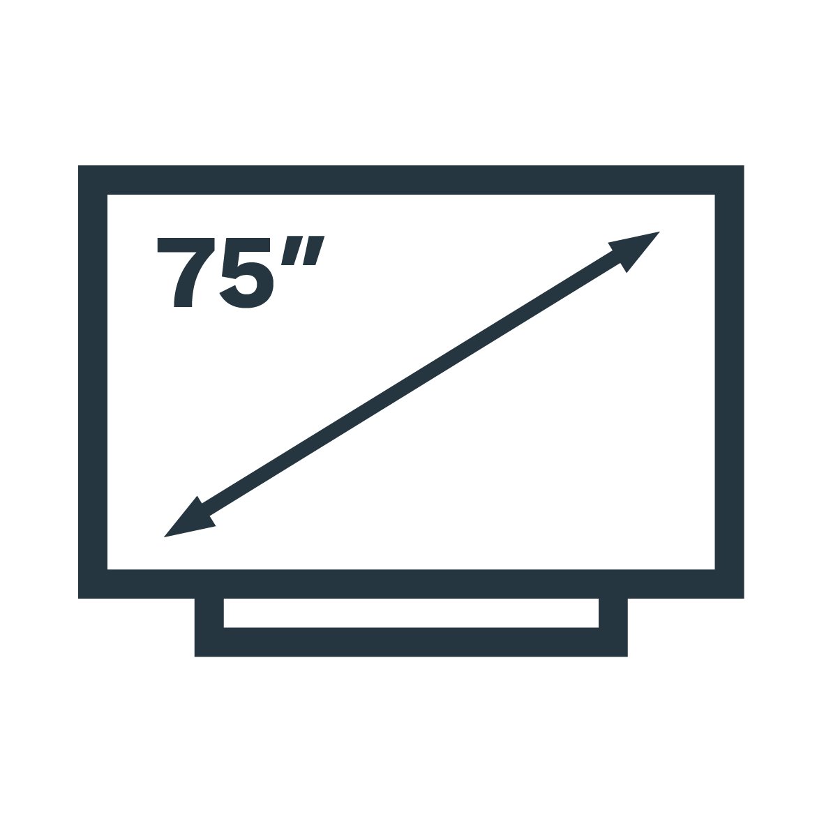 Televize TCL s úhlopříčkou 71"–80" (178–203 cm)