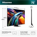 75" HISENSE 75UR9S (2026)