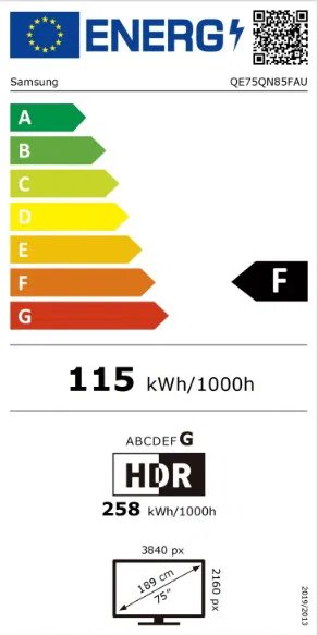 75" SAMSUNG QE75QN85F (2025)