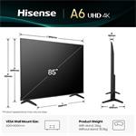 85" HISENSE 85A6Q (2025)