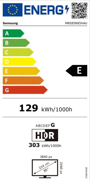 85" SAMSUNG MRE85R85H (2026)