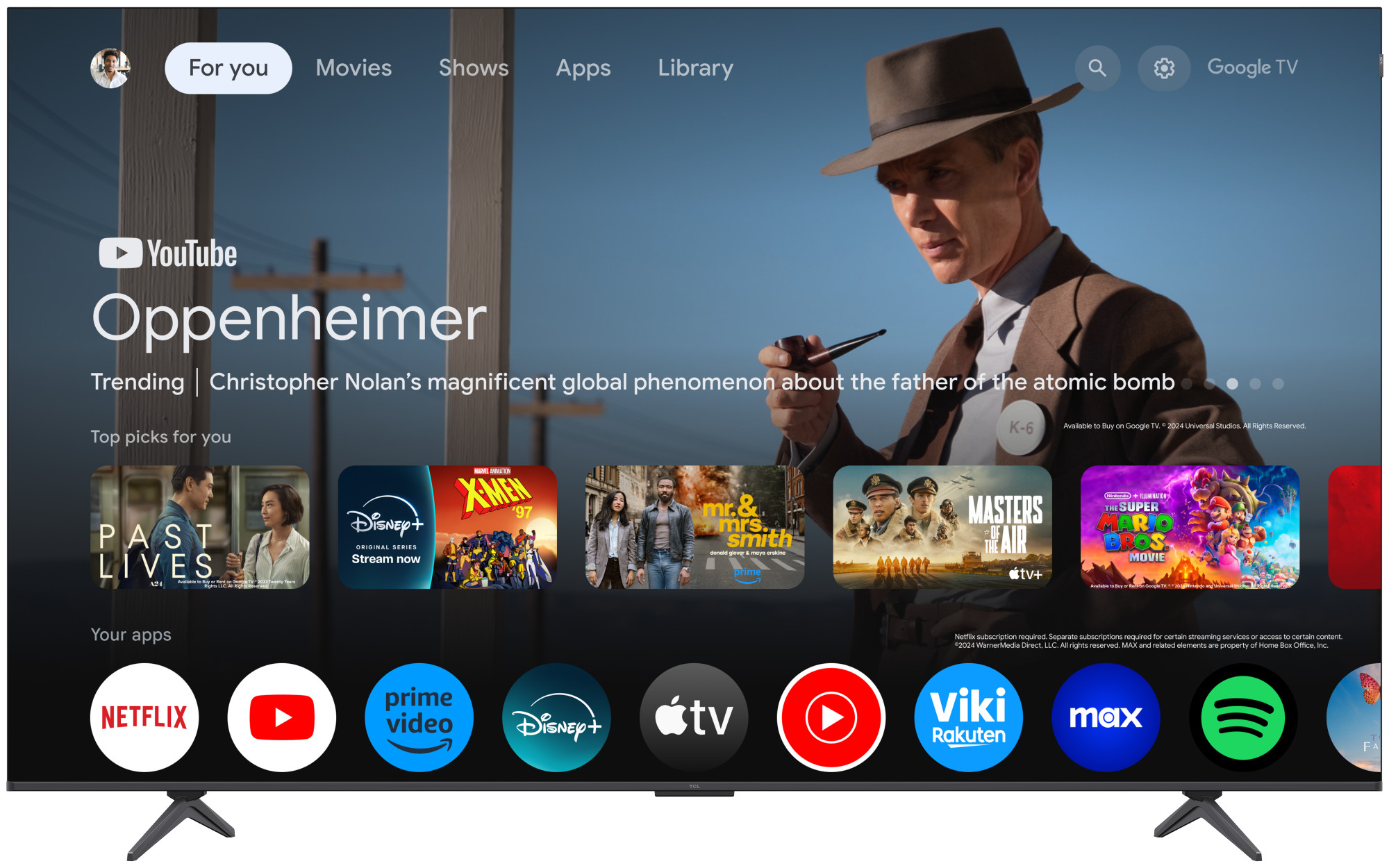 85" TCL 85T8C