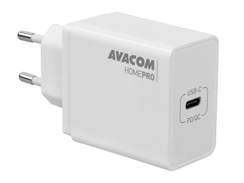 AVACOM HomePRO síťová nabíječka s Power Delivery, bílá