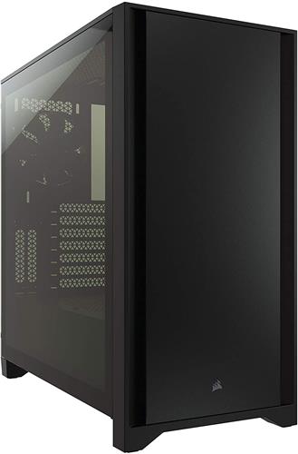 Corsair 4000D Tempered Glass Mid-Tower, černá