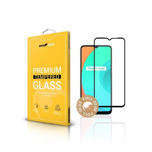 RhinoTech Tvrzené ochranné 2.5D sklo pro Realme C11 2021 (Full Glue)