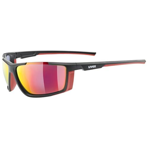 Uvex Sportstyle 310, black mat/red