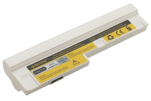 PATONA baterie pro ntb LENOVO IdeaPad S10 4400mAh Li-Ion 11,1V bílá