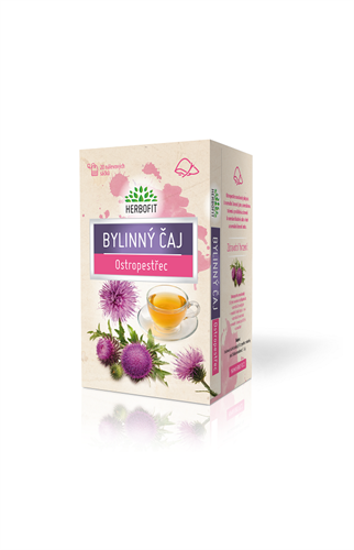 GALMED Herbofit Bylinný čaj Ostropestřec 20x 1,5g