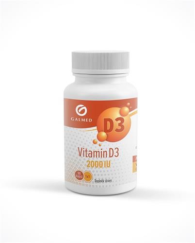 GALMED Vitamin D3 2000 IU, 90 cps