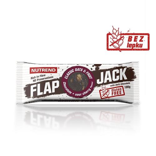 Nutrend Tyčinka Flapjack GLUTEN FREE 100 g, mix 3ks