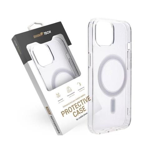 RhinoTech MAGcase Clear pro Apple iPhone 13 Mini, transparentní