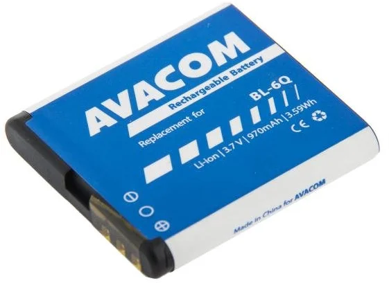 AVACOM Baterie do mobilu Nokia 6700 Classic Li-ion 3,7V 970mAh (náhrada BL-6Q)