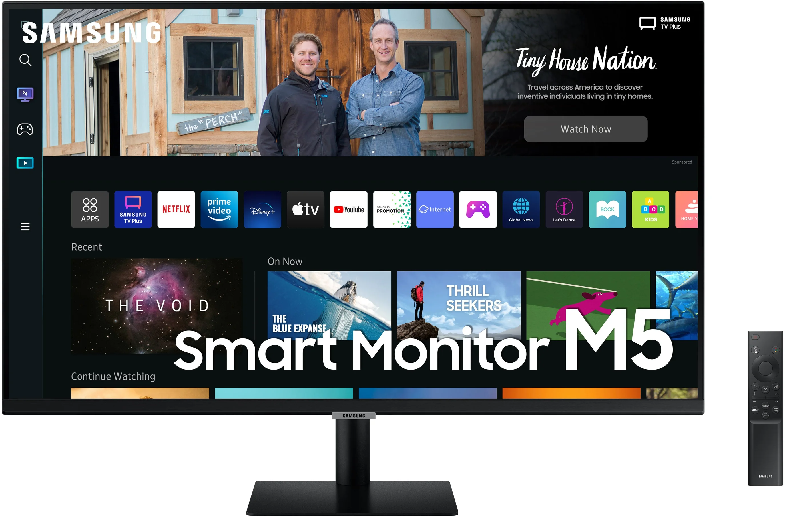 27" Samsung Smart Monitor M5 černý