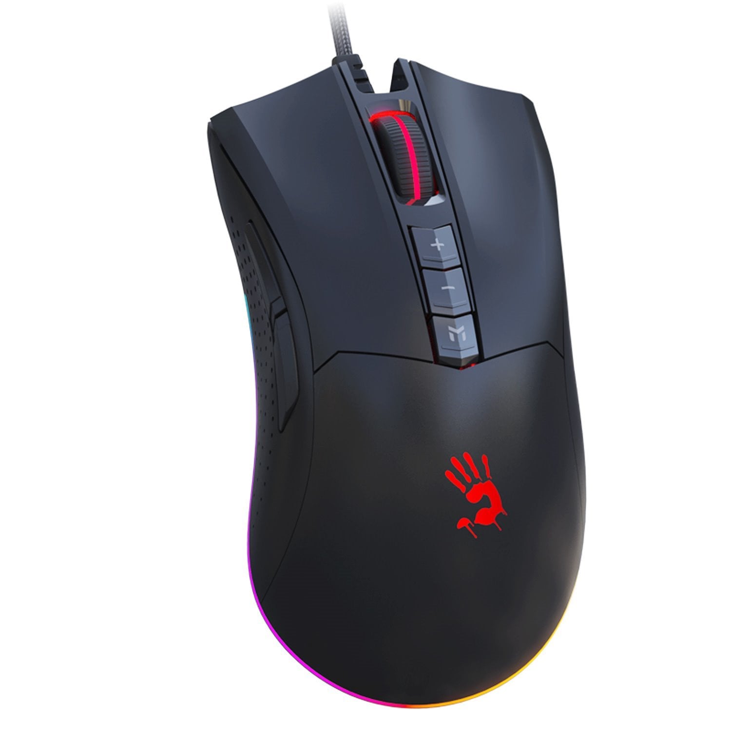 A4tech Bloody Esports ES9 Pro, podsvícená herní myš, 16000 DPI, USB, černá