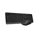 A4tech FG1012, bezdrátový kancelářský set klávesnice s myší, černá